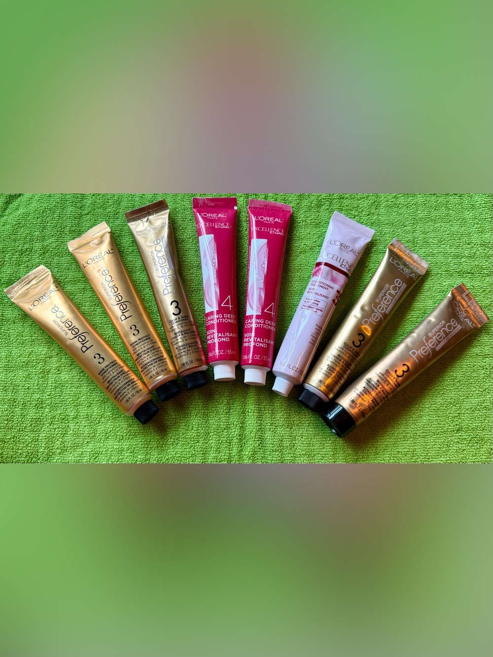 L’Oréal STEP 3 and STEP 4 Deep Conditioner Shine Protect Conditioning BUNDLE